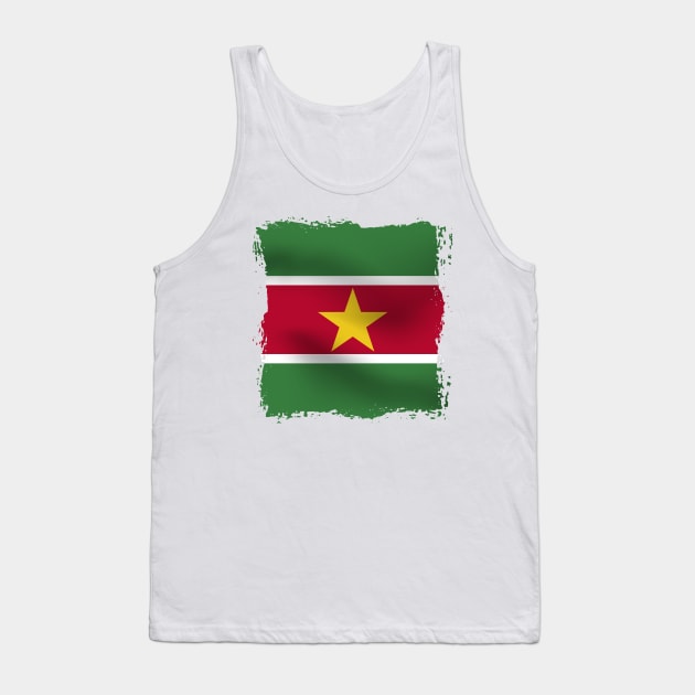 Suriname artwork Tank Top by SASTRAVILA